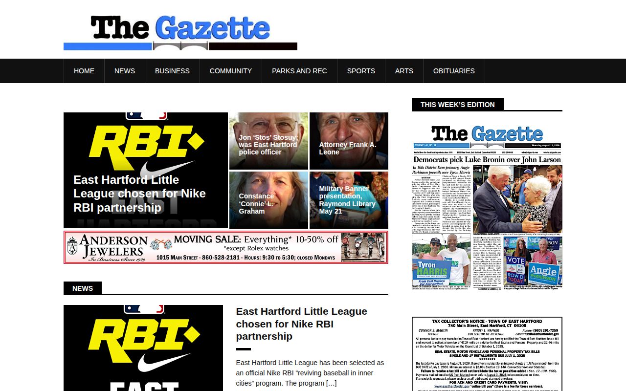 East Hartford crime news and local coverage on The Gazette homepage